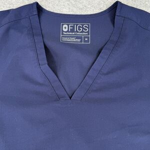 FIGS Casma Scrub Top Women’s Medium‎ Blue Technical Collection FW1100 Medical